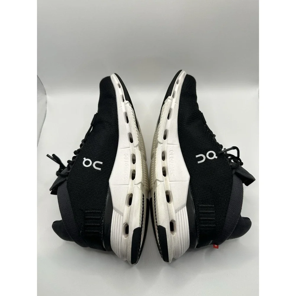 On Cloudnova Black And White Womens 7